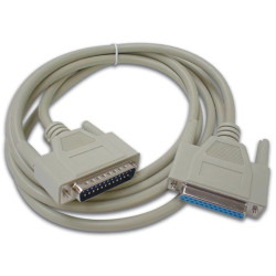 CORDON SERIEL SUBD25 MALE - SUBD25 FEMELLE / 2m - Velleman