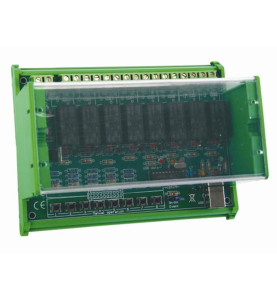 CARTE-RELAIS USB À 8 CANAUX - WH