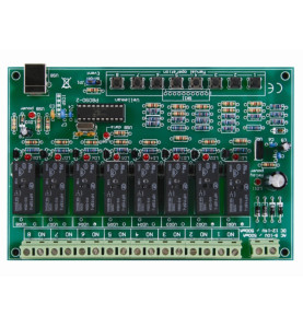 CARTE-RELAIS USB À 8 CANAUX - WH