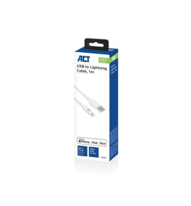 Câble USB Lightning pour Apple 1.0 m - certifié MFI - Velleman