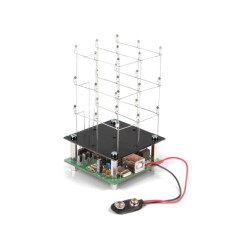 CUBE À LED 3D - 3 X 3 X 3 - WH