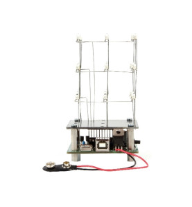 CUBE À LED 3D - 3 X 3 X 3 - WH
