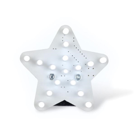 ÉTOILE LUMINEUSE BLANCHE - WH