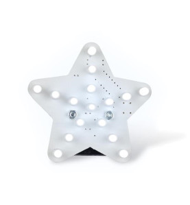 ÉTOILE LUMINEUSE BLANCHE - WH