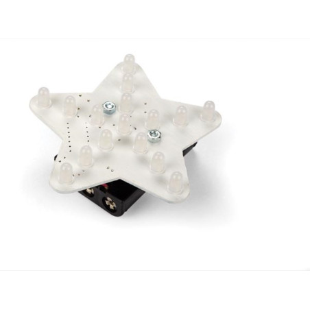 ÉTOILE LUMINEUSE BLANCHE