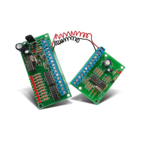 COMMANDE A DISTANCE 10 CANAUX ET 2 FILS - WH