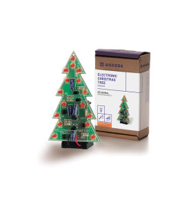 SAPIN DE NOËL AVEC LEDs CLIGNOTANTES - WH