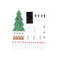 SAPIN DE NOËL AVEC LEDs CLIGNOTANTES SAPIN DE NOËL AVEC LEDs CLIGNOTANTES