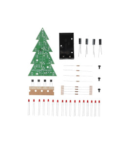 SAPIN DE NOËL AVEC LEDs CLIGNOTANTES - WH