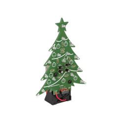 SAPIN DE NOËL À LED - BLEU - INTERRUPTEUR ON/OFF
