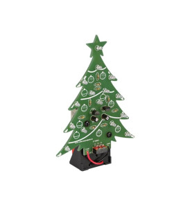 SAPIN DE NOËL À LED - BLEU - INTERRUPTEUR ON/OFF - WH