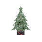 SAPIN DE NOËL À LED - BLEU - INTERRUPTEUR ON/OFF
