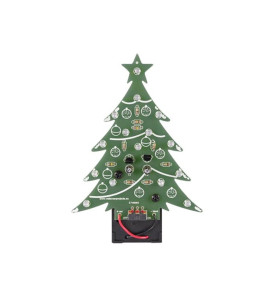 SAPIN DE NOËL À LED - BLEU - INTERRUPTEUR ON/OFF - WH