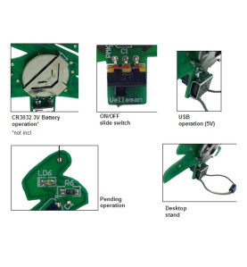 SAPIN DE NOËL CMS USB - WH