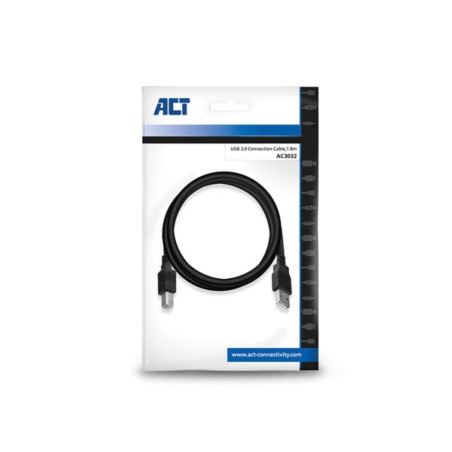 Câble de connexion USB 2.0 A mâle - B mâle - 1.8 m