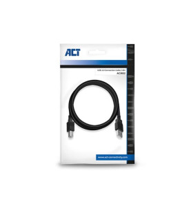 Câble de connexion USB 2.0 A mâle - B mâle - 1.8 m - Velleman