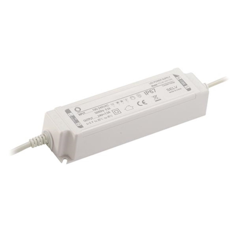 Alimentation à découpage - sortie unique - 40 W - 24 V - 1.67 A