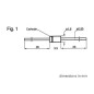 DIODE ZENER 4V7 - 500mW