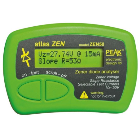 Atlas Zen - Analyseur de diodes Zener (0 - 50 V) - Velleman