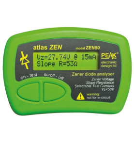 Atlas Zen - Analyseur de diodes Zener (0 - 50 V) - Velleman