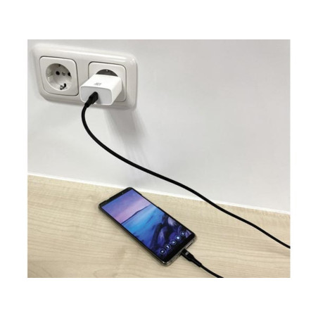 Câble de charge/données USB 2.0 C mâle - C mâle 60 W - 1 m