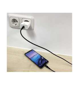 Câble de charge/données USB 2.0 C mâle - C mâle 60 W - 1 m - Velleman