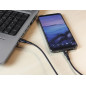 Câble de charge/données USB 2.0 C mâle - C mâle 60 W - 1 m