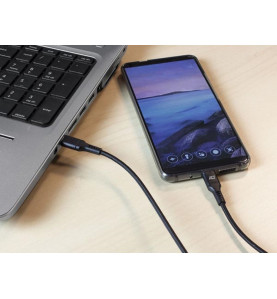 Câble de charge/données USB 2.0 C mâle - C mâle 60 W - 1 m - Velleman