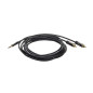 Câble de connexion audio de 3.5 mm vers 2 x RCA - 1.5 m