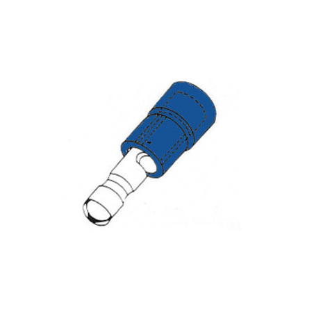 COSSE CYLINDRIQUE MALE BLEUE - Velleman