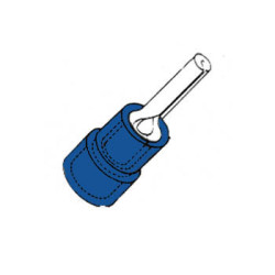 COSSE FEMELLE CYLINDRIQUE BLEU - Velleman