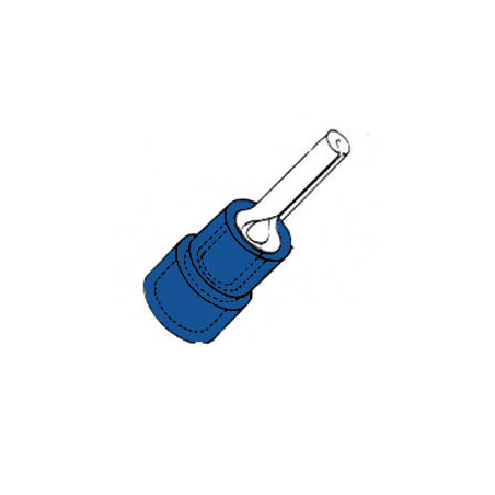 COSSE FEMELLE CYLINDRIQUE BLEU - Velleman