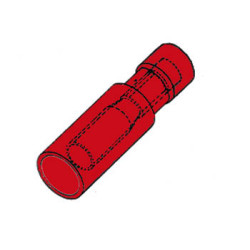 COSSE CYLINDRIQUE FEMELLE ROUGE - Velleman