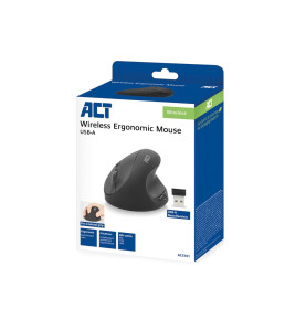 Souris ergonomique sans fil - 1600 DPI - Velleman