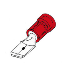 COSSE MALE 4.8mm ROUGE - Velleman