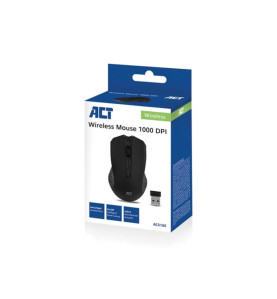 Souris Sans Fil - Noir - 1000 dpi - Velleman