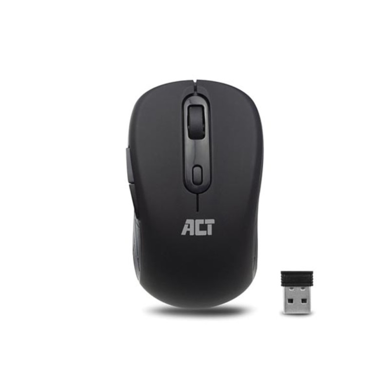Souris sans fil noire 1000/1200/1600 dpi