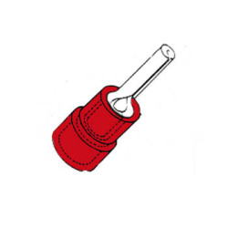 COSSE FEMELLE CYLINDRIQUE ROUGE - Velleman