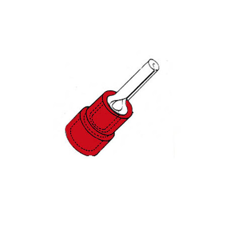 COSSE FEMELLE CYLINDRIQUE ROUGE - Velleman