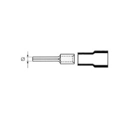 COSSE FEMELLE CYLINDRIQUE ROUGE