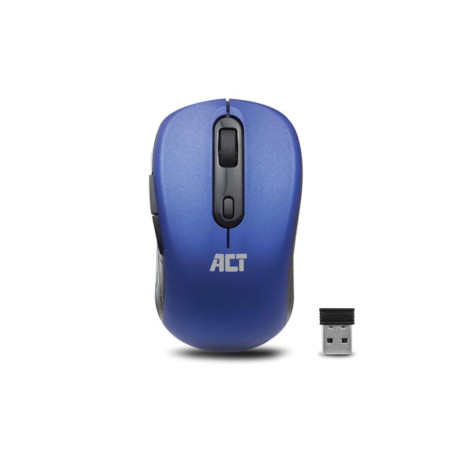 Souris sans fil - bleu - 1000/1200/1600dpi - Velleman