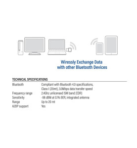Adaptateur Bluetooth USB - Velleman