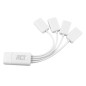 Hub USB 2.0 4 ports modèle araignée