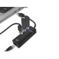 Hub 3 ports USB 3.2 Gen1 avec port réseau Gigabit Hub 3 ports USB 3.2 Gen1 avec port réseau Gigabit