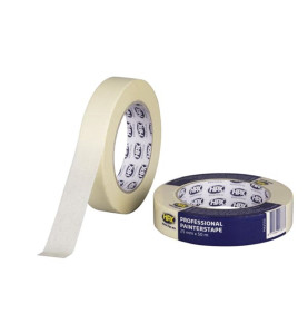 Ruban de masquage 60°C - blanc crème 25mm x 50m - PRL