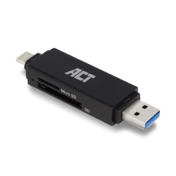 Lecteur de cartes SD et Micro SD USB 3.2 Gen1, connecteur USB-C et Typ