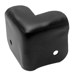 COIN DE PROTECTION POUR ENCEINTES, NOIR METALLIQUE, 38 x 38mm x 90° - 
