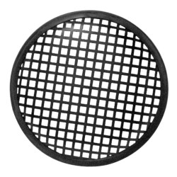 GRILLE MÉTALLIQUE POUR ENCEINTE 5" - NOIR - 10 pcs - VS