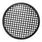 GRILLE MÉTALLIQUE POUR ENCEINTE 5" - NOIR - 10 pcs