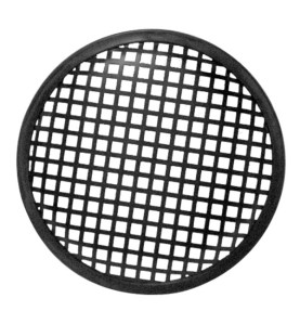 GRILLE MÉTALLIQUE POUR ENCEINTE 5" - NOIR - 10 pcs - VS